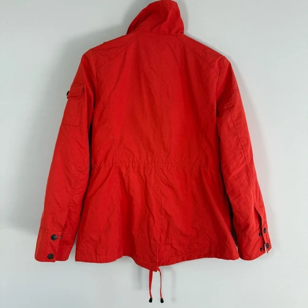 Michael Kors Vibrant Red Utility Jacket, Size S